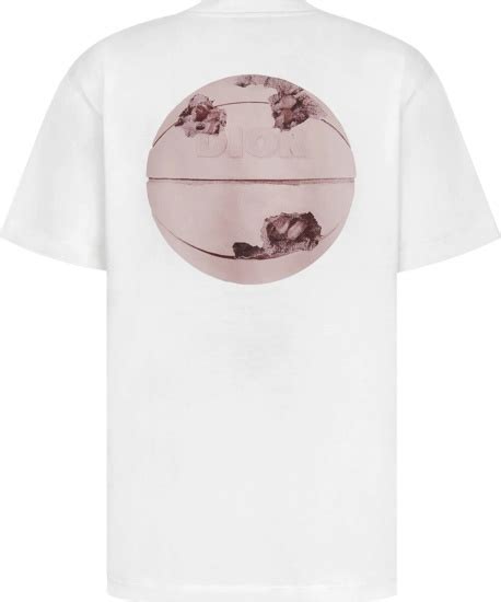 dior x daniel arsham tee|daniel arsham Dior basketball.